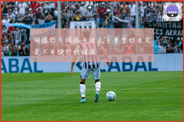 湖媒怒斥佩林卡放走卡鲁索的决定是不可饶恕的错误