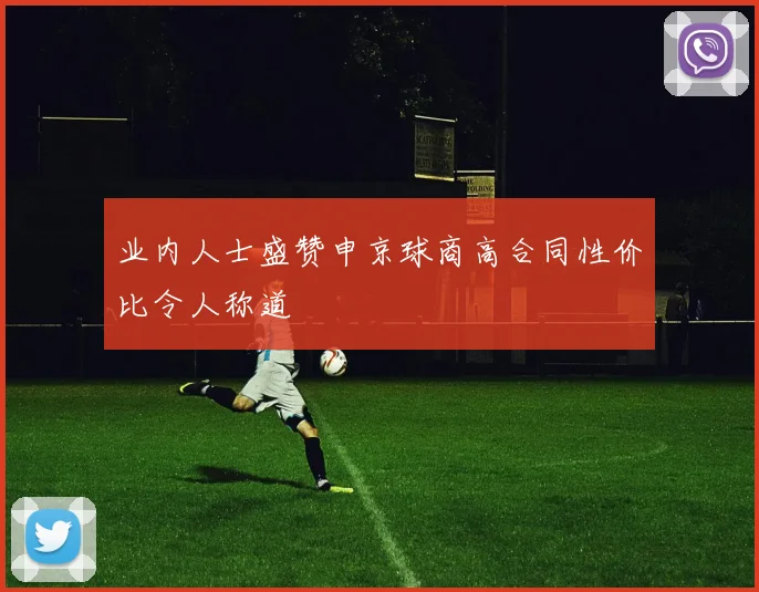 业内人士盛赞申京球商高合同性价比令人称道